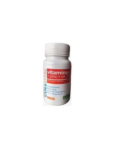 Vit C +Zinc+Vit D3 60Cap. Collvital