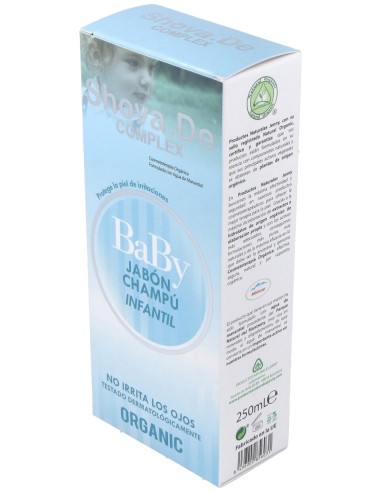 Baby Shova De Jabon Champu Infantil Aloe 250Ml.