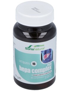 Mg Dose Soria Natural Vi&Min 15 Hepa Complex Plus 60Comp