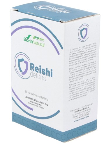 Mg Dose Soria Natural Reishi Defens 28Comp