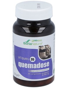 Soria Natural Vit&Min 35 Quemadose 60Comp