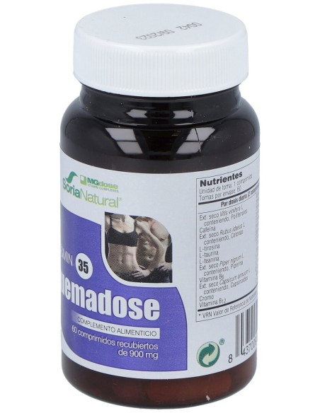 Soria Natural Vit&Min 35 Quemadose 60Comp