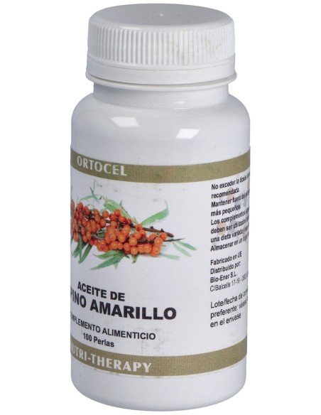 Espino Amarillo 500Mg. 100Perlas
