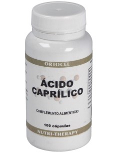 Ortocel Nutri-Therapy Acido Caprilico 600Mg 100Caps