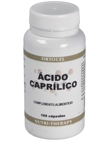 Ortocel Nutri-Therapy Acido Caprilico 600Mg...