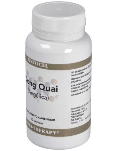Ortocel Nutri-Therapy Dong Quai 250Mg 60Caps