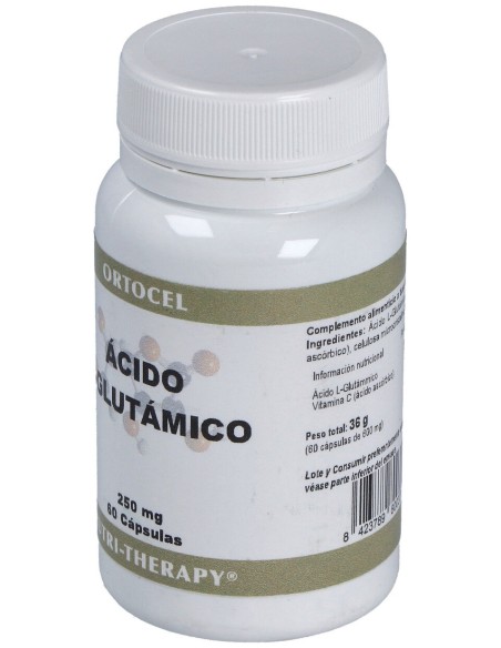 Ortocel Nutri-Therapy Acido L-Glutamico 250Mg 60Caps