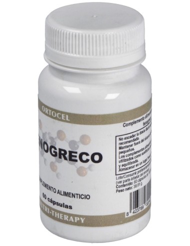 Ortocel Fenogreco 500Mg 60Caps