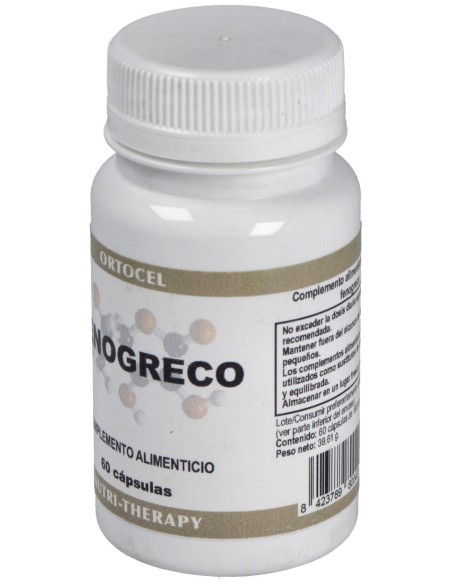 Ortocel Fenogreco 500Mg 60Caps