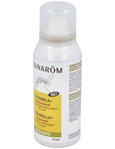 Aromapic Bio Spray Corporal Citronela 75Ml.