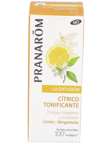 Pranarôm La Difusion Cítrico Tonificante Bio 30Ml
