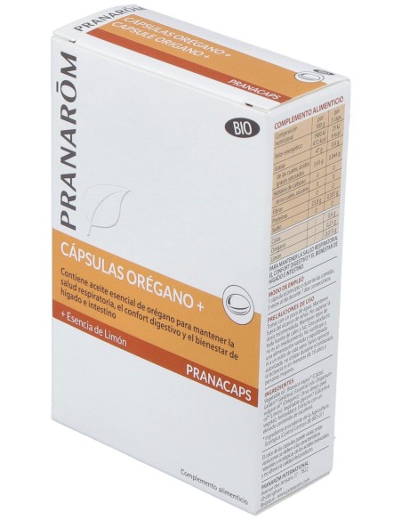 Oregano Bio 30Perlas