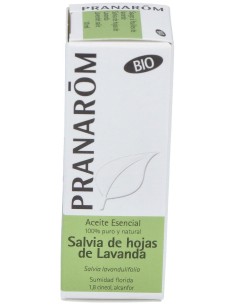 Salvia Hojas De Lavanda Aceite Esencial 10Ml Bio