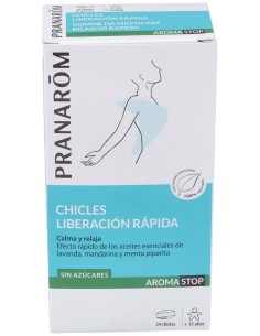 Aromastop Chicles Liberacion Rapida 24Chicles