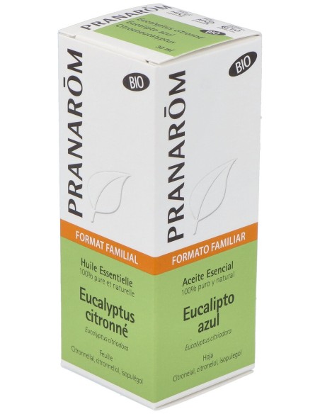 Eucalipto Azul Hoja Aceite Esencial Bio 30Ml.