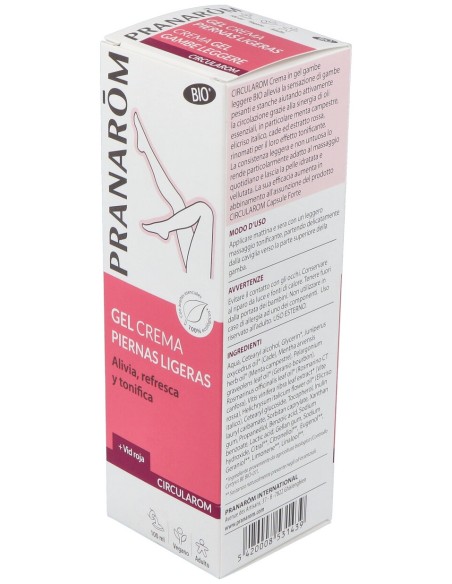 Circularom Gel Crema Piernas Cansadas 100Ml. Bio