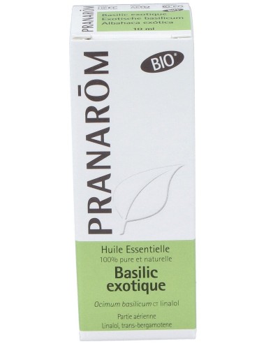 Albahaca Exotica Aceite Esencial 10Ml. Bio