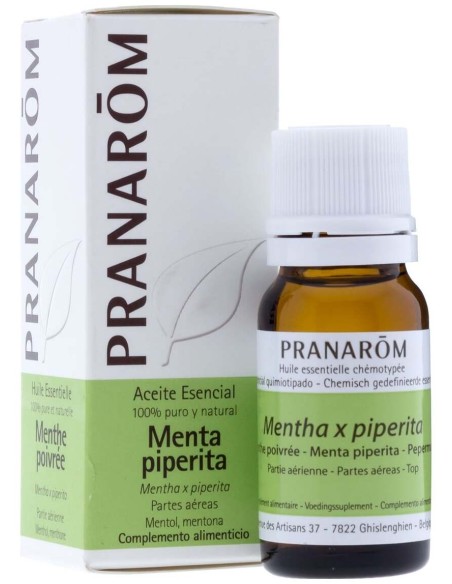 Pranarôm Aceite Esencial Menta Piperita Bio* 10 Ml