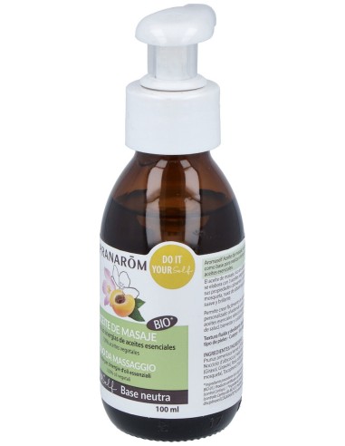 Masaje Seleccion Aceite Base Natural Bio 100Ml.