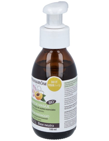 Masaje Seleccion Aceite Base Natural Bio 100Ml.