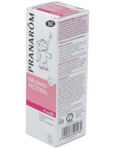 Pranabb Balsamo Pectoral Respiracion Facil 40Gr