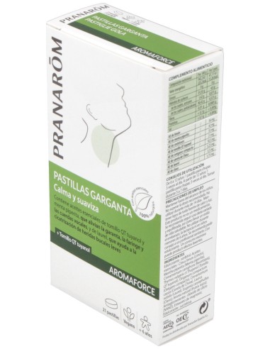 Aromaforce Pastilles Apaisantes Adoucit &...