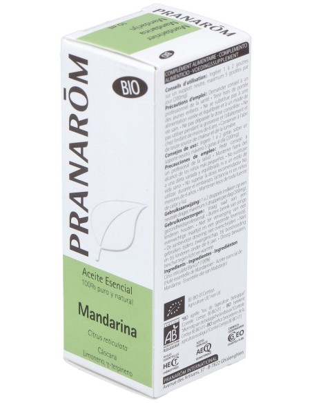 Pranarôm Aceite Esencial De Mandarina Bio 10Ml