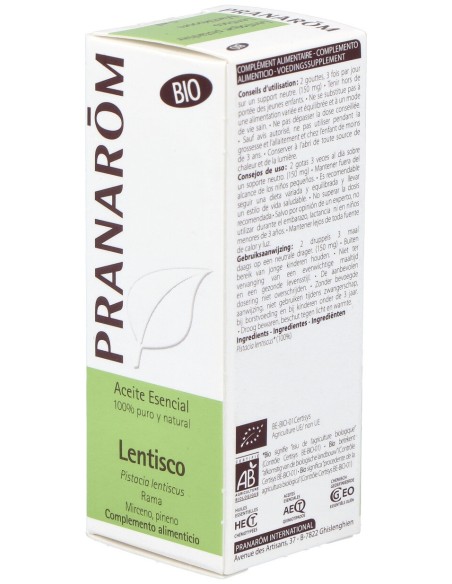 Pranarôm  Aceite Esencial De Lentisco Bio 5Ml