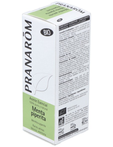 Pranarôm Aceite Esencial De Menta Piperita Bio 5Ml