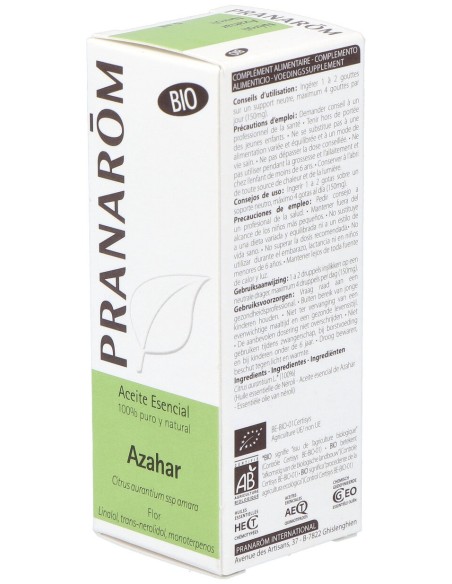 Pranarôm Aceite Esencial De Azahar Bio 2Ml