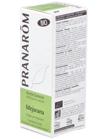Pranarôm Aceite Esencial Bio Mejorana 5 Ml