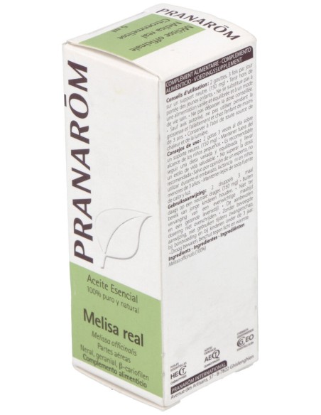 Pranarôm Aceite Esencial Melisa Real 5 Ml