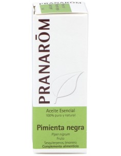 Pimienta Negra Aceite Esencial 5Ml.