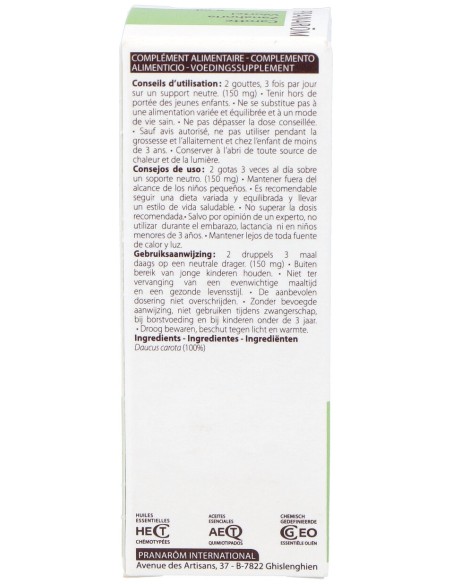 Pranarôm Aceite De Zanahoria 5Ml