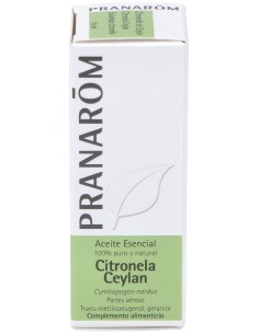 Pranarôm Aceite Esencial Citronela Ceylan 10Ml