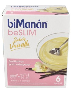 Natillas Sustitutivas Vainilla 6Sbrs.