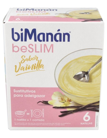 Natillas Sustitutivas Vainilla 6Sbrs.