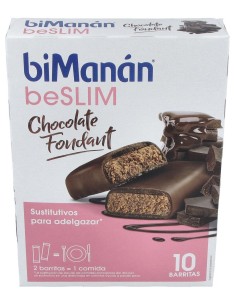 Bimanán® Sustitutive Sabor Chocolate Fondant 8 Barritas