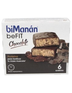 Bimanan Pro Barrita Chocolate 6Ud X 27Gr