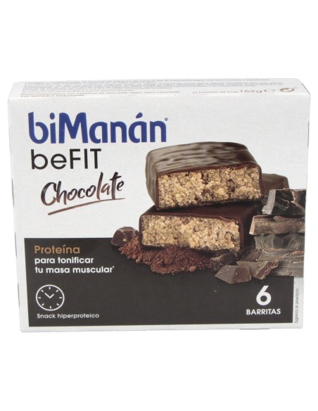 Bimanan Pro Barrita Chocolate 6Ud X 27Gr