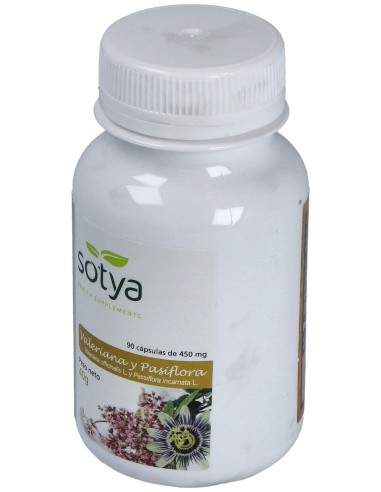 Glama-Sot Pasiflora & Valeriana 450Mg 60Cáps