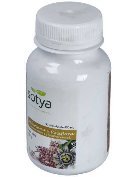 Glama-Sot Pasiflora & Valeriana 450Mg 60Cáps