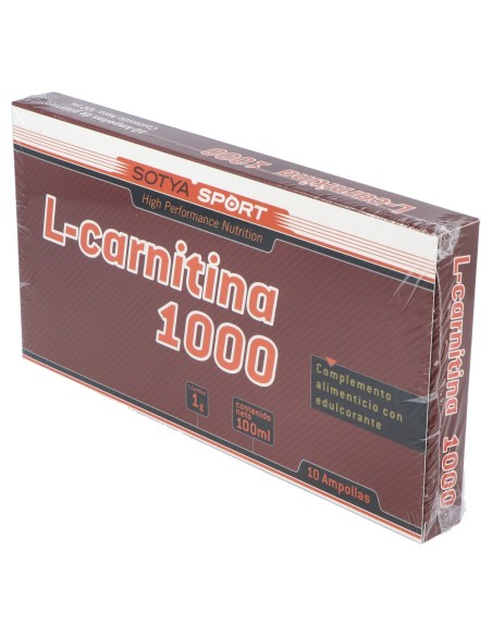 Sotya L-Carnitina 1000Mg 10 Viales