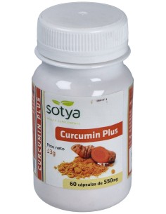 Sotya Curcumin Plus 60 Cápsulas 550Mg
