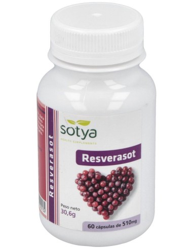 Sotya Resverasot 510Mg 60Cáps