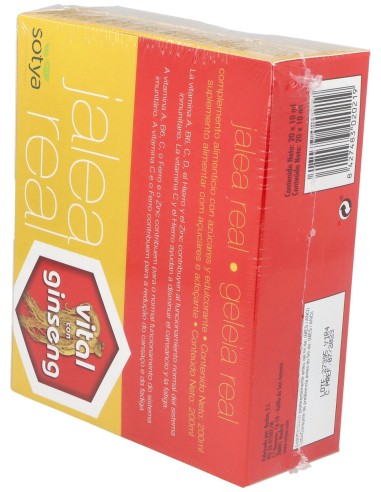 Jalea Real Vital Ginseng 20Amp.