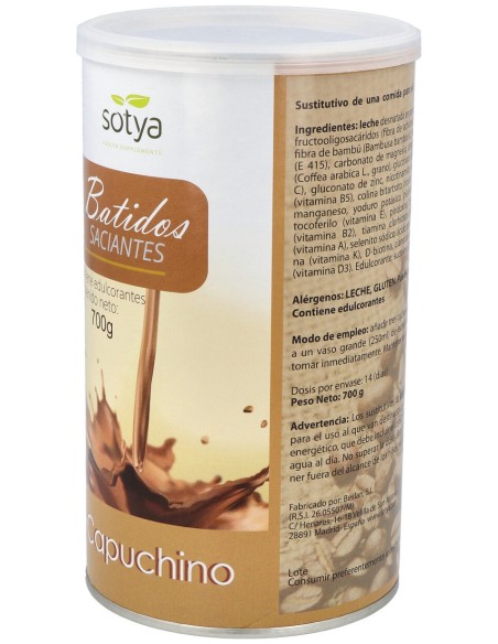 Batido Saciante Capuchino 700Gr.
