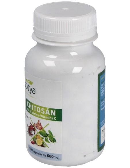 Sotya Chitosán + Té Verde + Vitamina C 600Mg 100Cáps