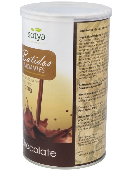 Batido Saciante Chocolate 700Gr.