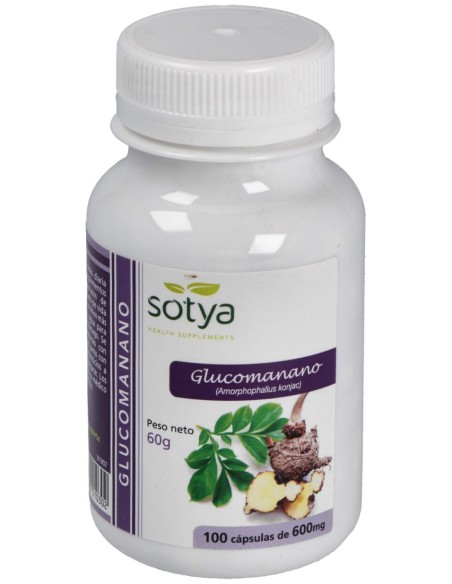 Sotya Glucomanano 600Mg 100Cáps